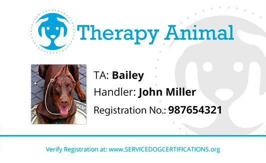 Therapy Animal ID